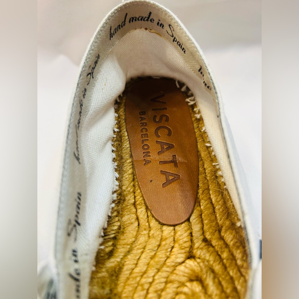 Viscata White and Black Espadrilles Slip On
New Without Box - Picture 5 of 7